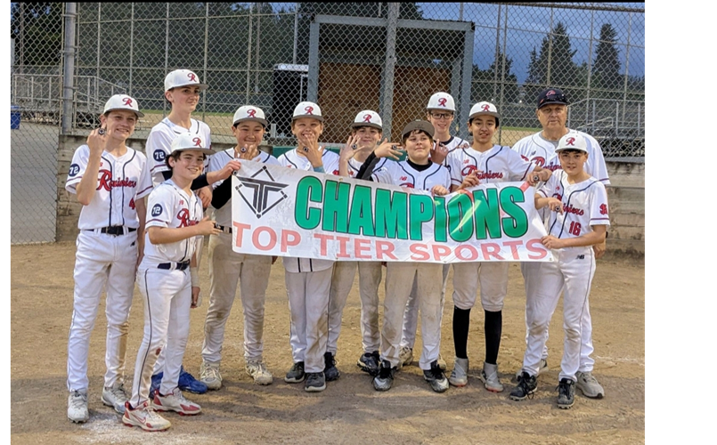 13U Rainiers Top Tier Champions 2025